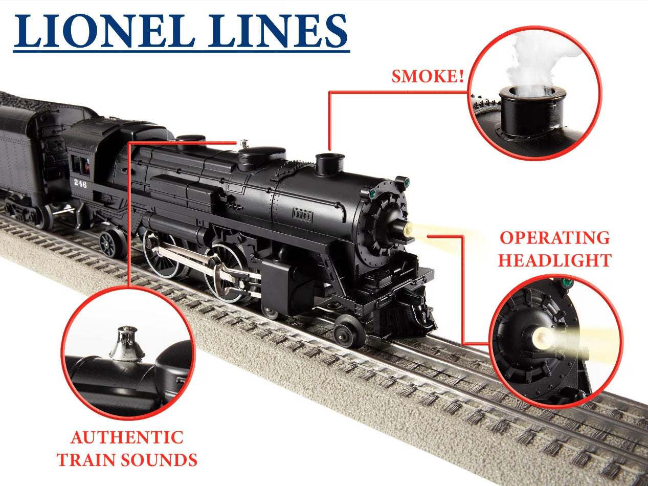 Lionel Lines O Scale Mixed Freight LionChief Bluetooth 5.0 Set